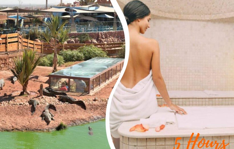 Crocoparc Visit & Hammam Massage