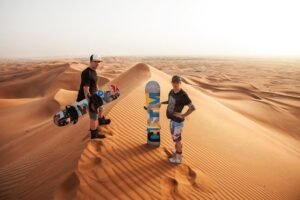 Timlalin Coastal Sandboarding Adventure from Taghazout/Tamraght