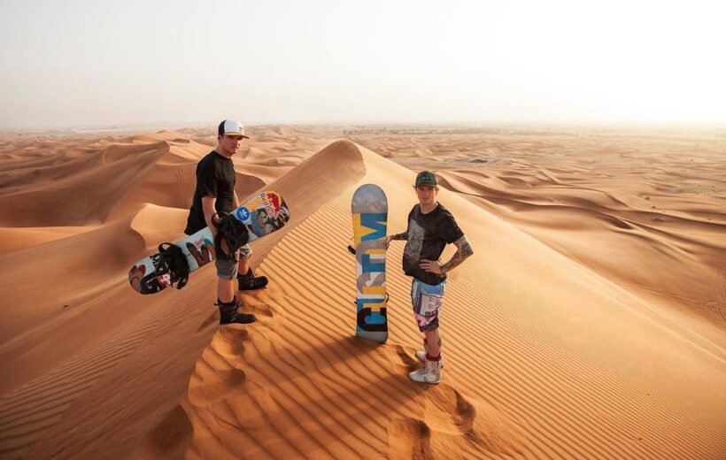 Timlalin Coastal Sandboarding Adventure from Taghazout/Tamraght
